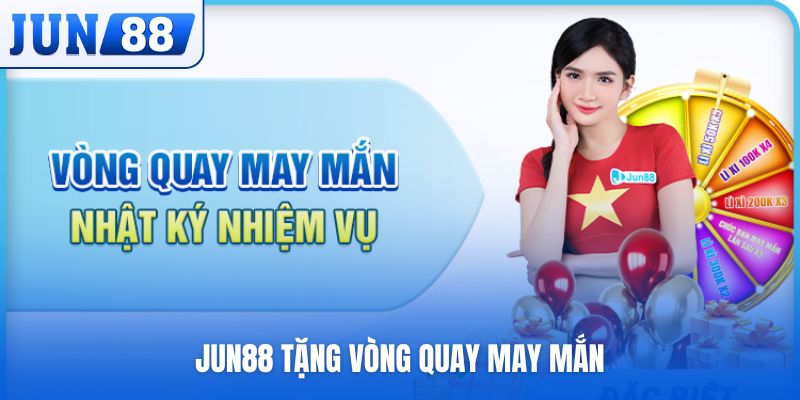tặng vòng quay may mắn