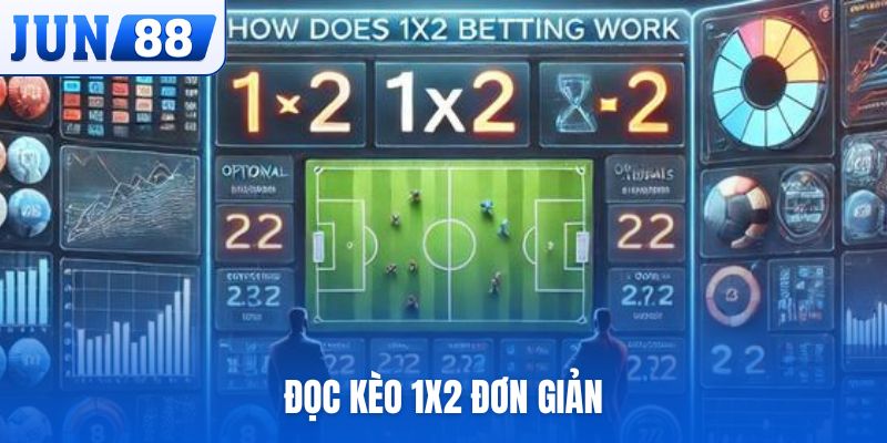 Đọc kèo 1x2 đơn giản