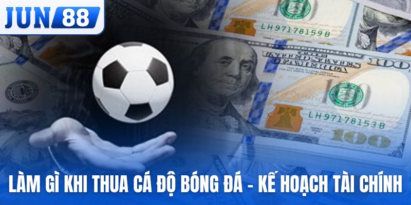 Nên làm gì khi thua cá độ bóng đá - Cân bằng lại kế hoạch tài chính