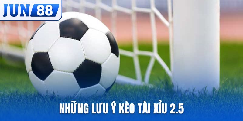 Những lưu ý cơ bản trong quá trình chơi kèo tài xỉu 2.5