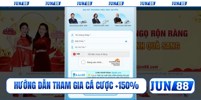 Hướng dẫn tham gia cá cược +150%